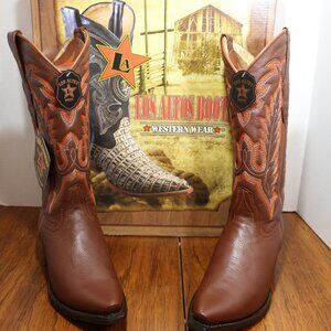 Los Altos Women’s COWGIRL Deer Print Boots.